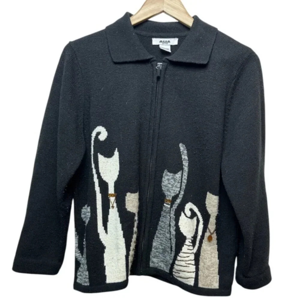 Alia Petites Sweater sz M